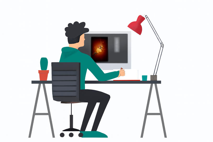 Product Retouching Process Image