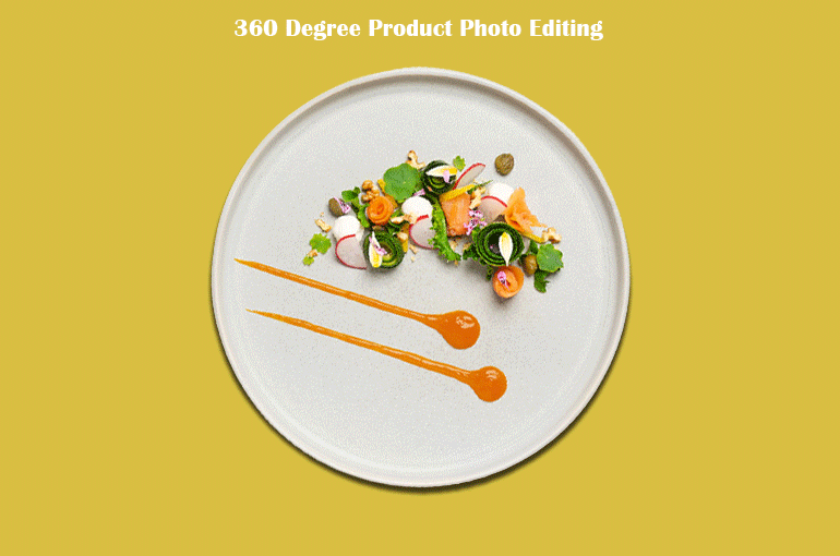 360 degree product photo editing